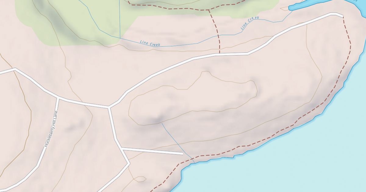 Map preview of BLUEBERRY SPUR B