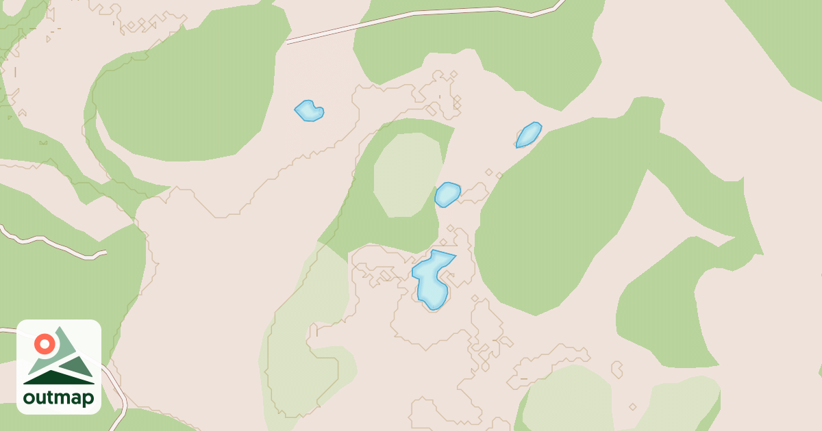 Map of USFS National Forest System Roads {A13CB006-C475-4B86-BB73-E797381516A5}