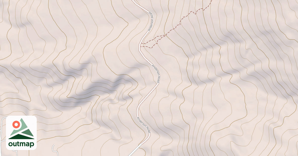 Map of ANDERSON