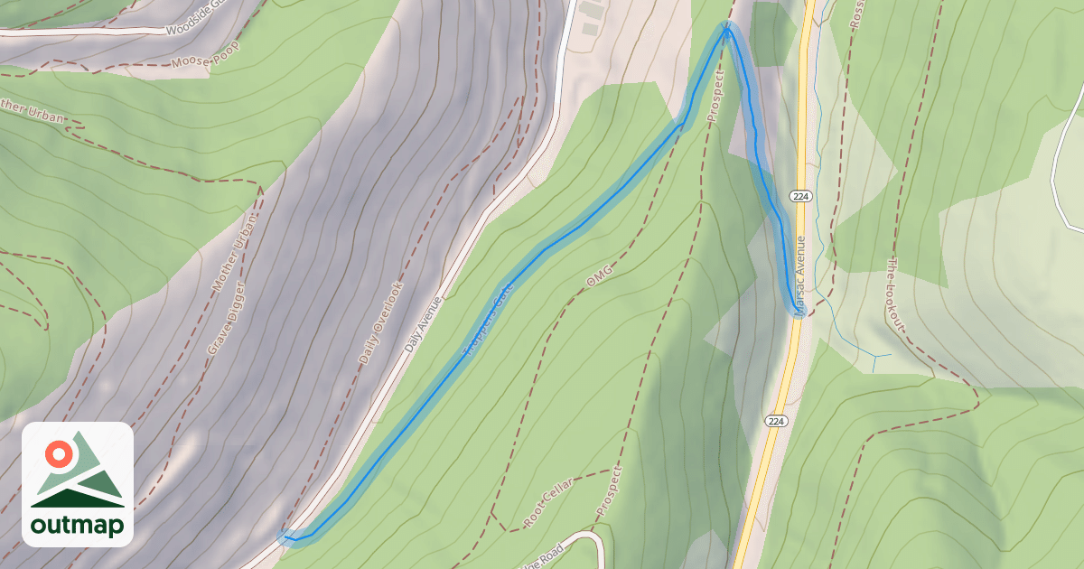 Map of Trappers Gate