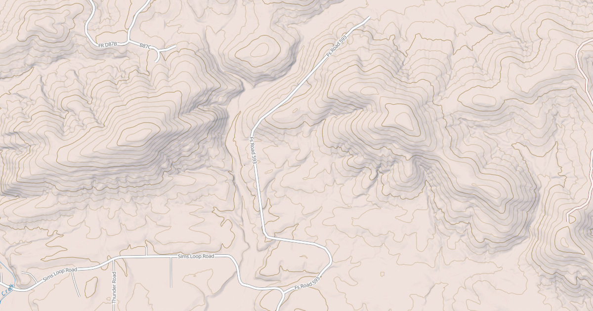 Map preview of LITTLE RAINY