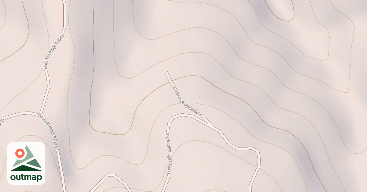 Map of ELDORADO RIDGE H