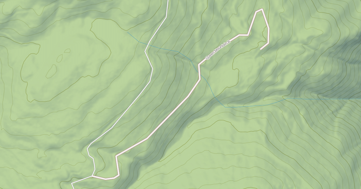 Map preview of QUEEN MOUNTAIN B