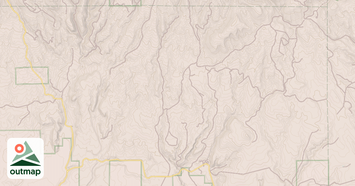 Map of USFS Motor Vehicle Use Map Roads {802EC953-06D6-46C6-9FE2-B5EA4E1708F9}