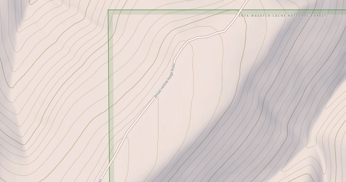 Map preview of BROAD HOLLOW RIDGE