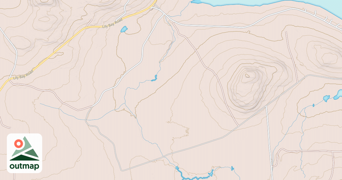 Map of #4 Mountain