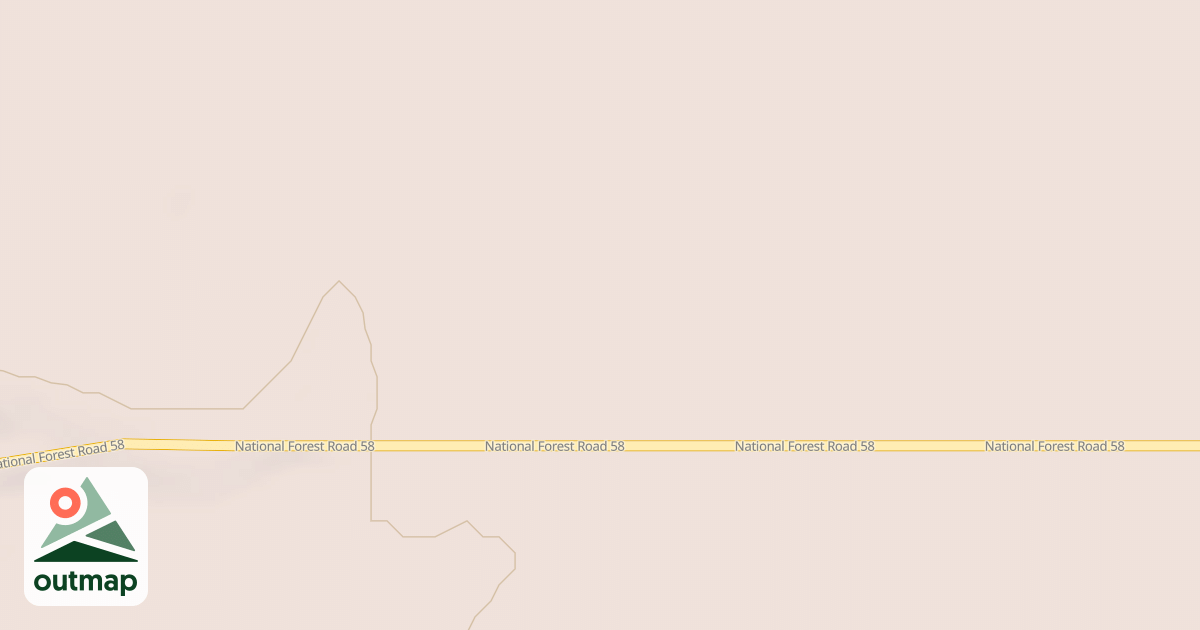 Map of USFS Motor Vehicle Use Map Roads {3E07AC64-817F-4FE3-A5A0-F4776A972190}
