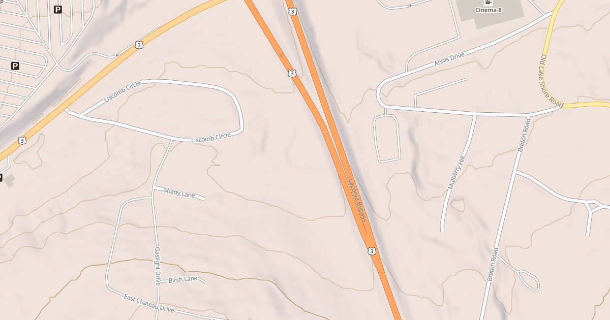 Map preview of Route 3