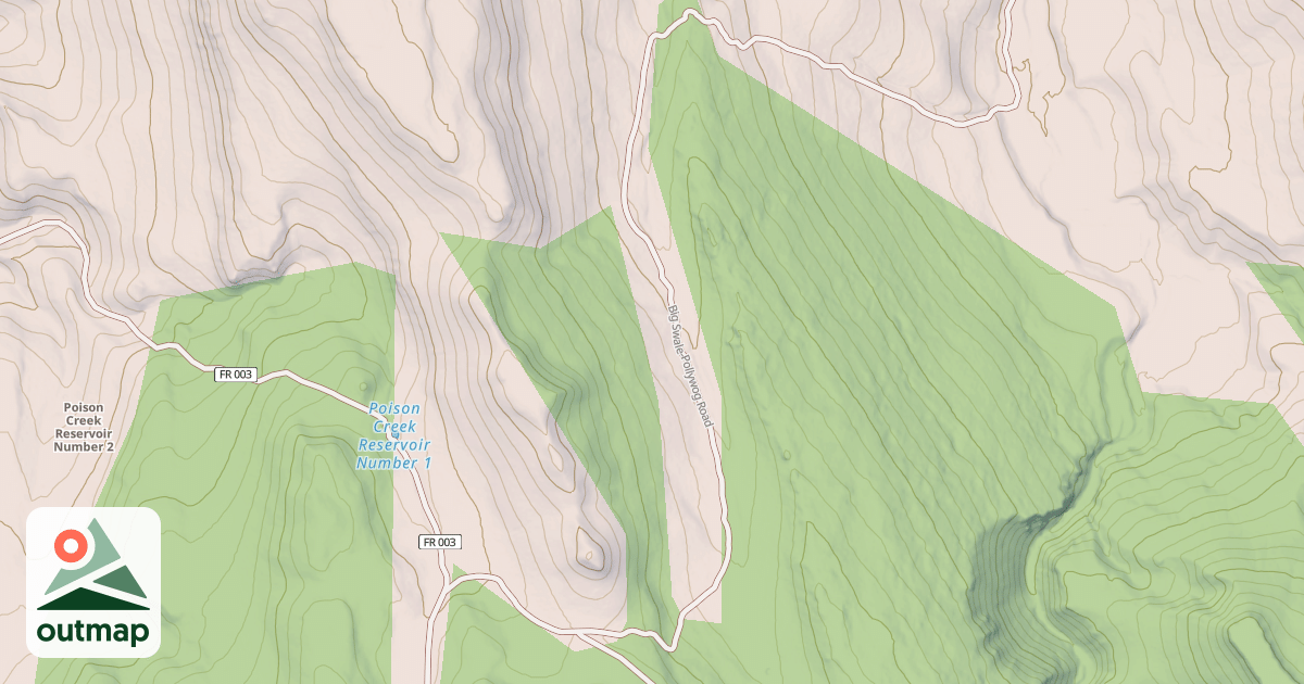 Map of ANTIMONY LAKE ATV TRAIL