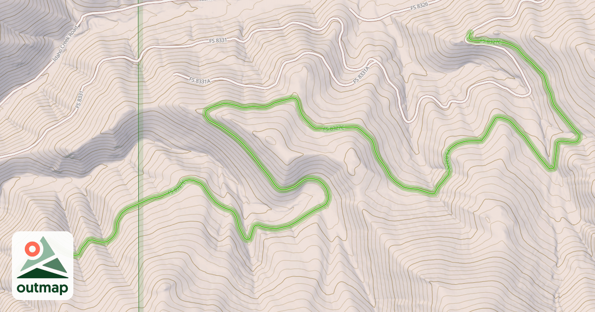 Map of FS 8327C