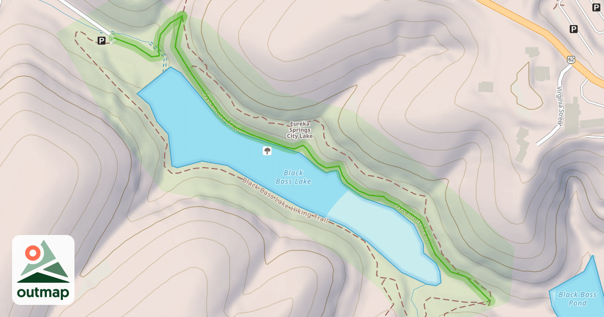 Map of Sycamore Trail