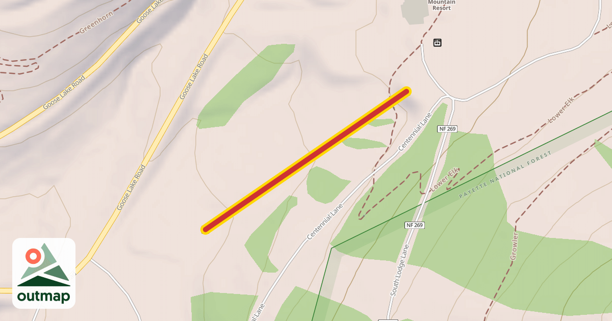 Map of Easy Street