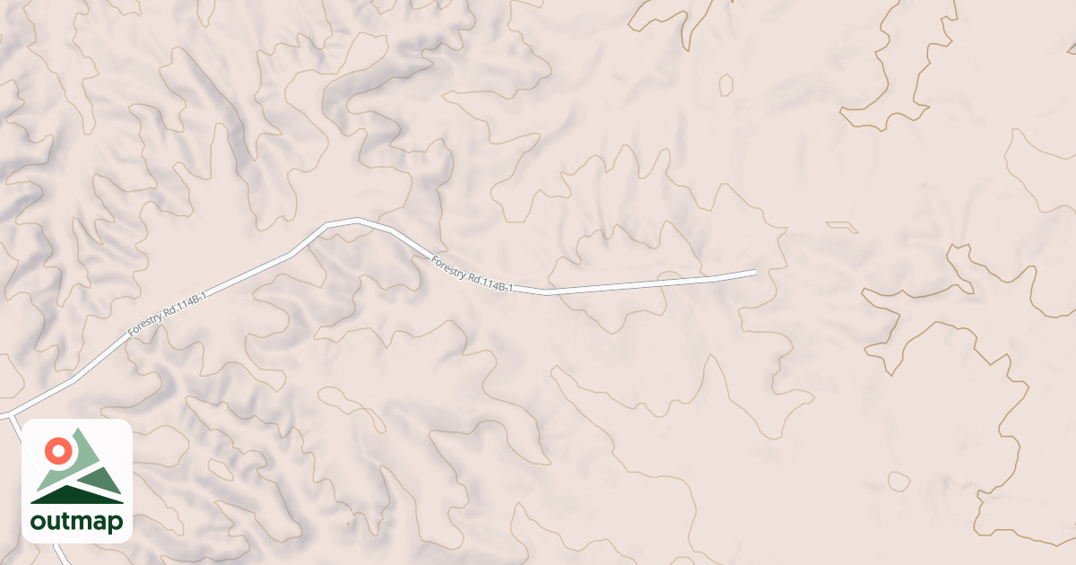 Map of FIFTEEN MILE CREEK