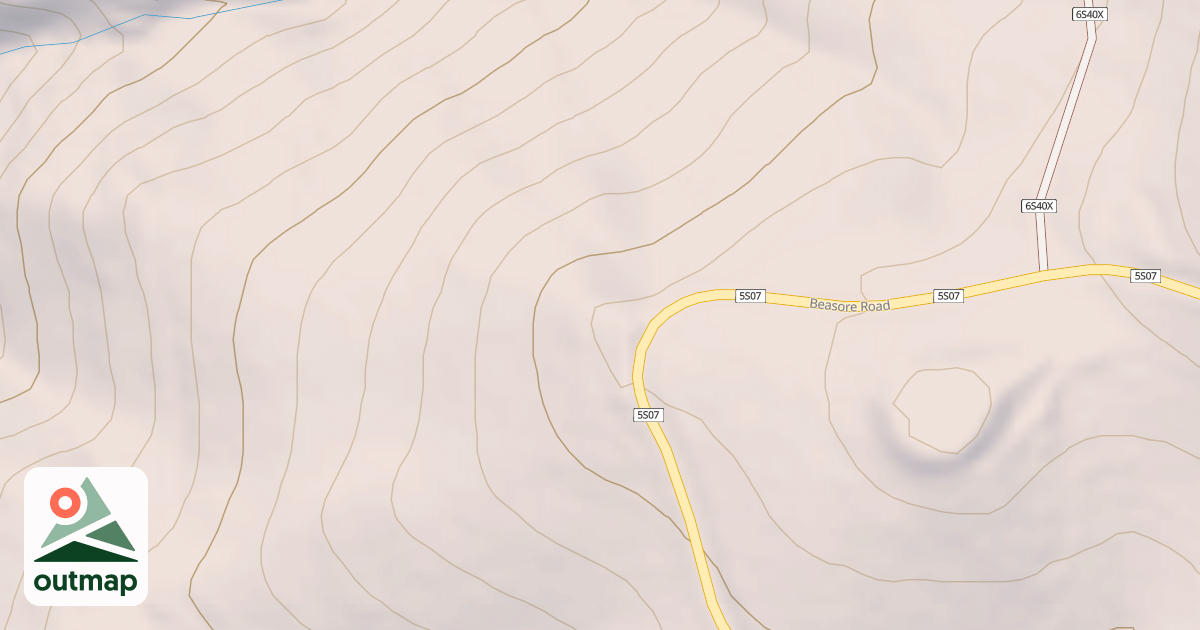 Map of BEASORE RD T10