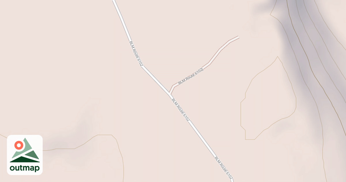 Map of BLM National GTLF Public Motorized Roads 155bf231-20d9-42d2-ba54-26034f359e5e