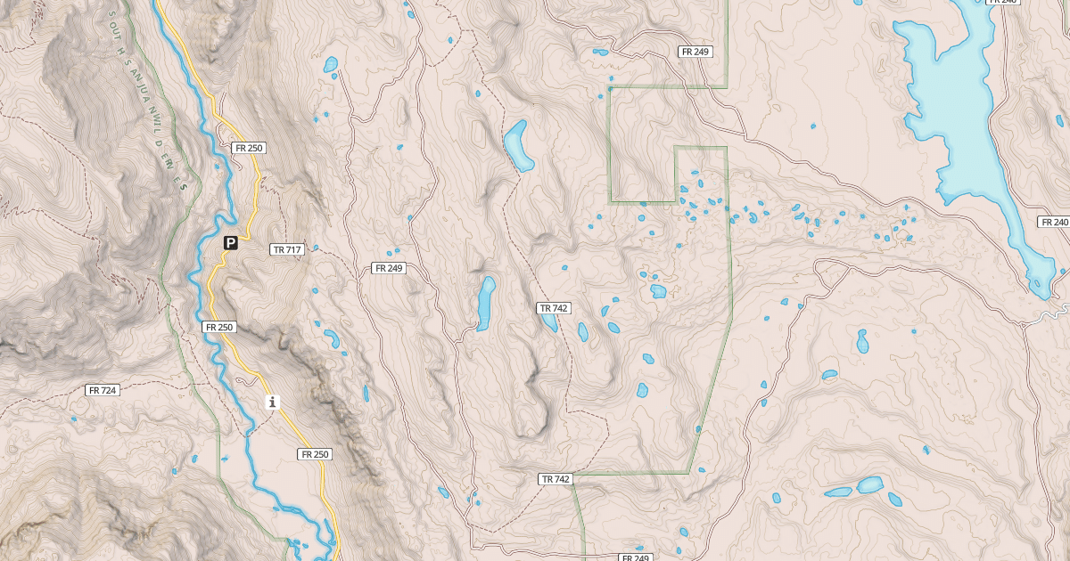 Map preview of EMPEDRADO LAKE