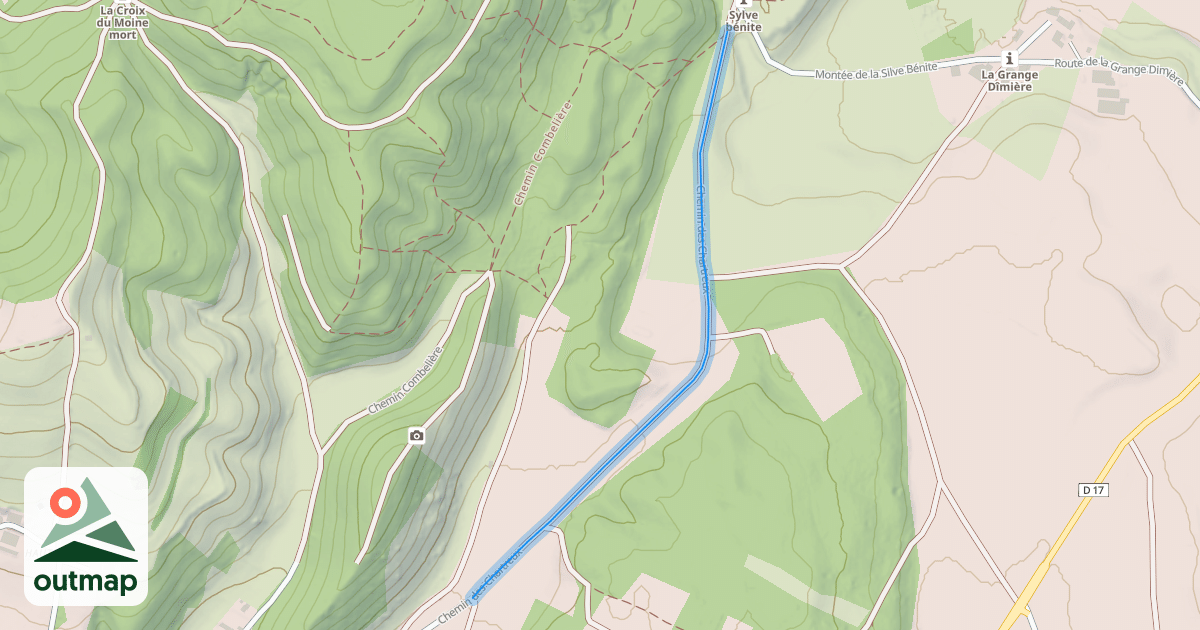Map of Chemin des Chartreux