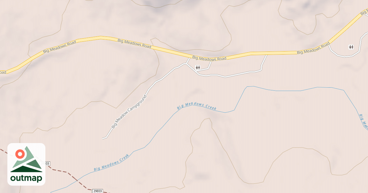 Map of BIG MEADOW CG