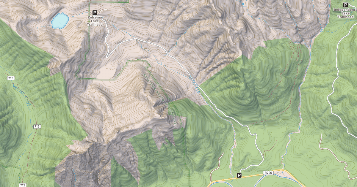 Map preview of DEER CREEK
