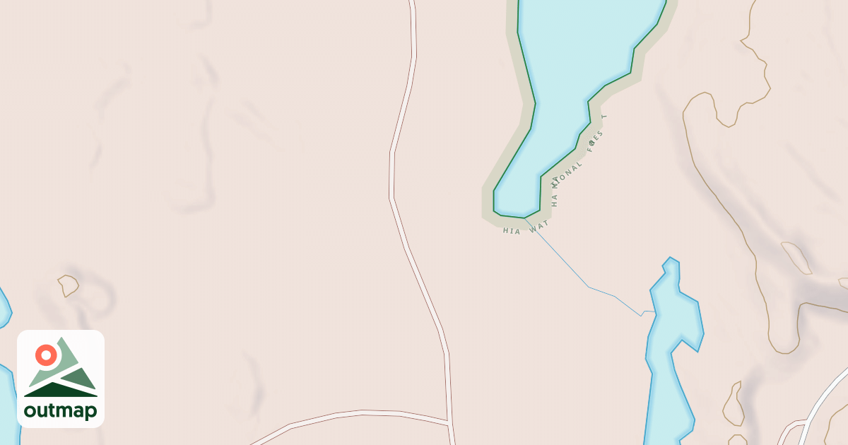 Map of CAMP R PONDS