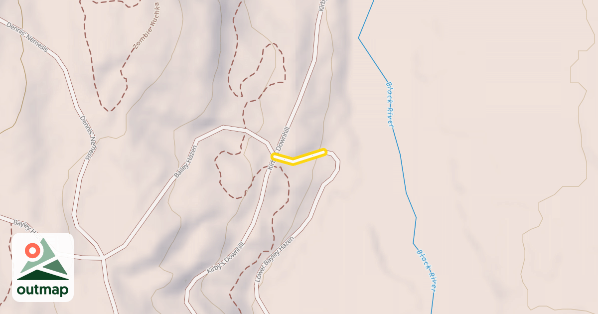 Map of Bailey Hazen
