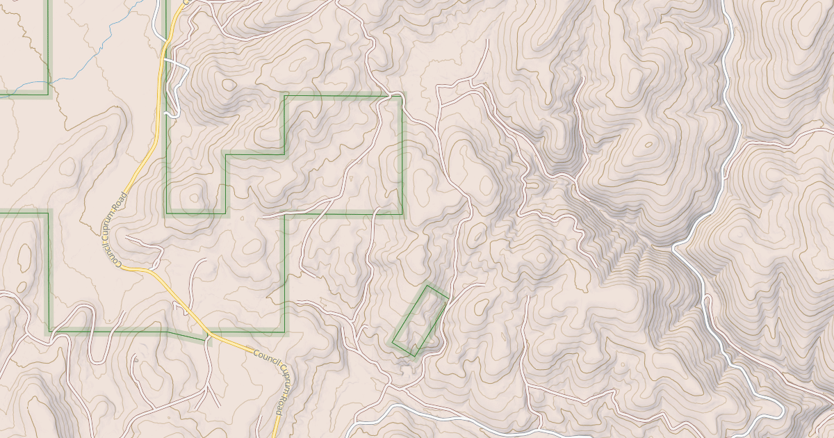 Map preview of COTTONWOOD CORRAL