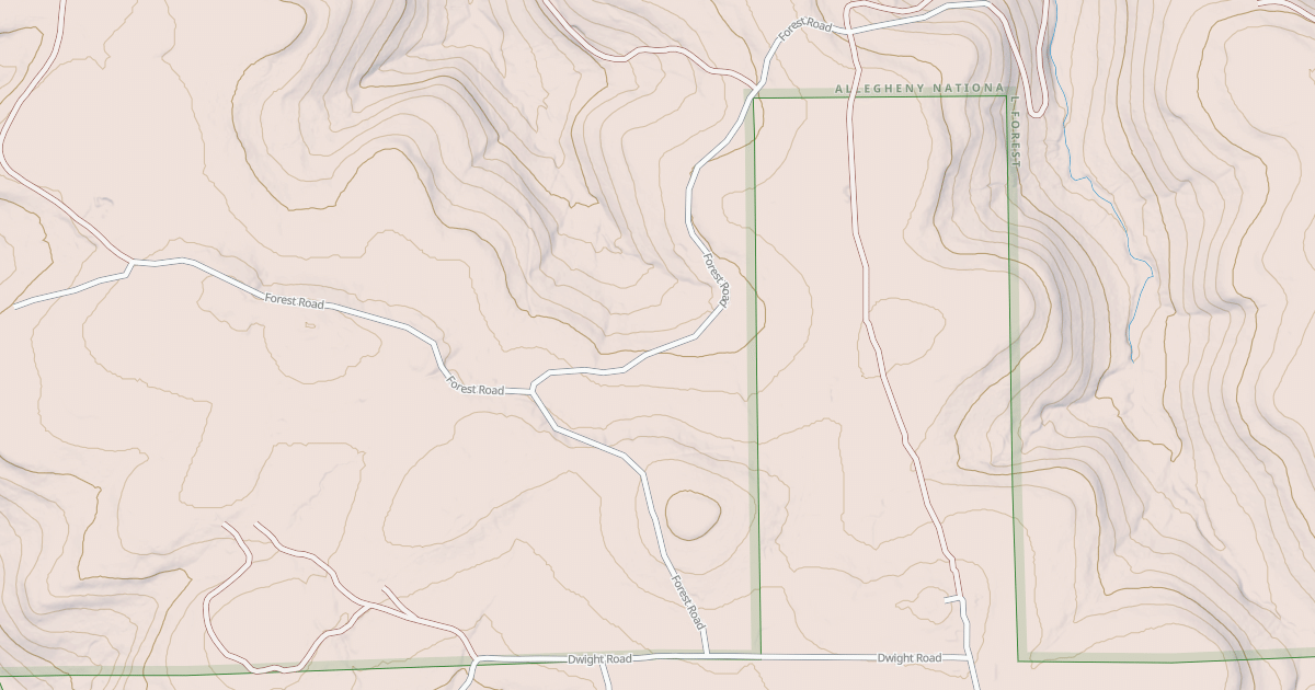 Map preview of MCDADE RUN