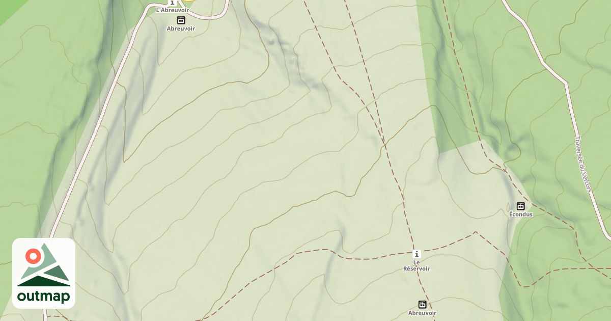 Map of Abreuvoir