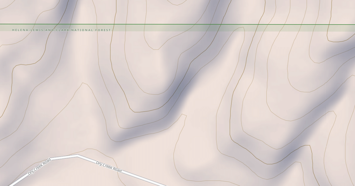 Map preview of DRY CREEK SPUR 113