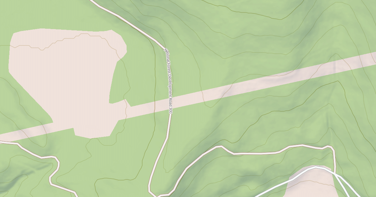 Map preview of USFS Motor Vehicle Use Map Roads {98E79073-C8C8-473B-A2D7-0E3FDBF0A6E4}