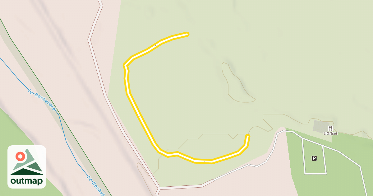 Map of Petite Boucle Golf du Bois Chenu