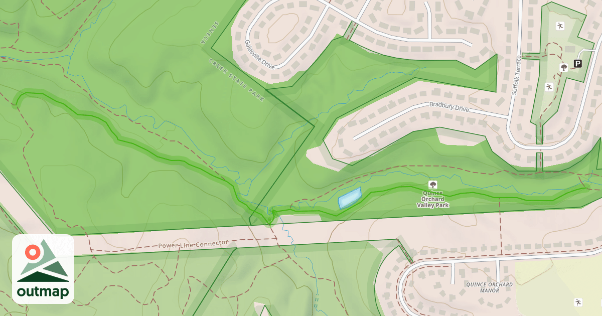 Map of Sioux Lane Connector