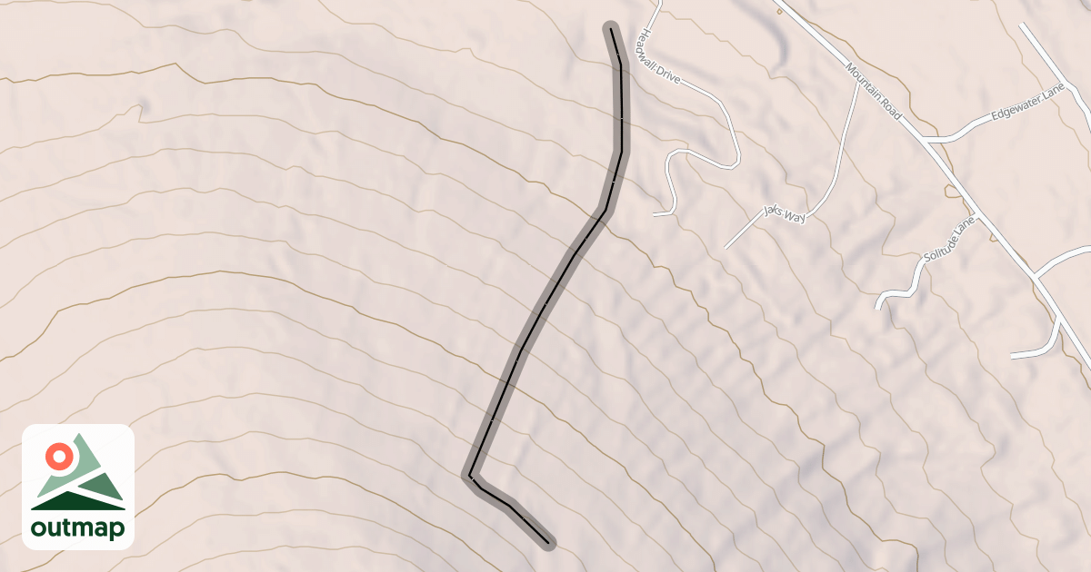 Map of East Slope