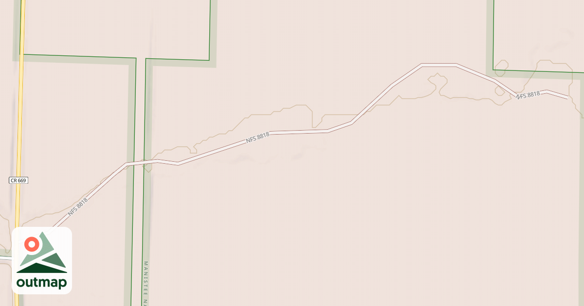 Map of 8818