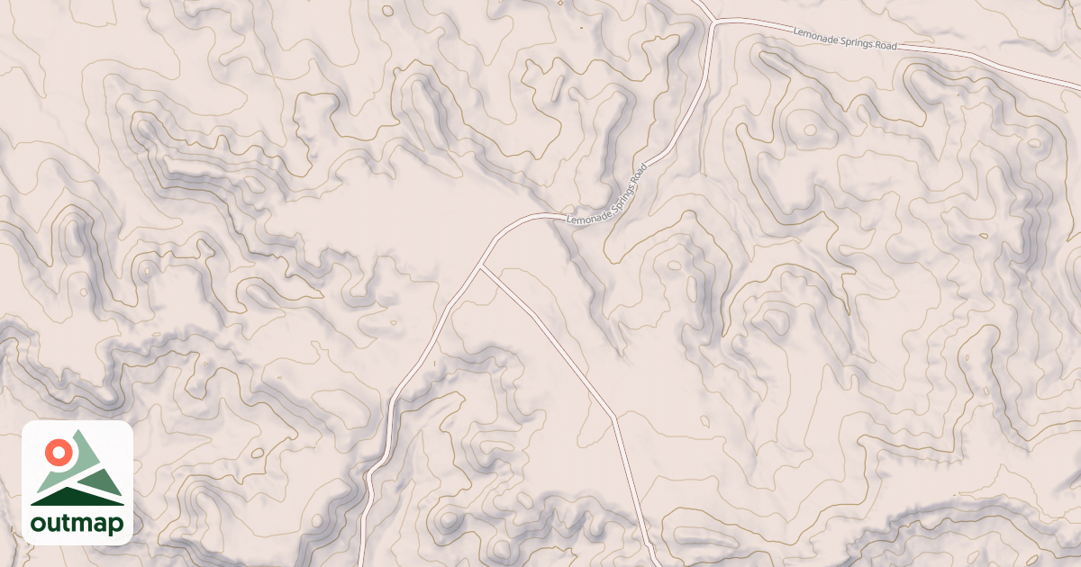 Map of LEMONADE ROAD