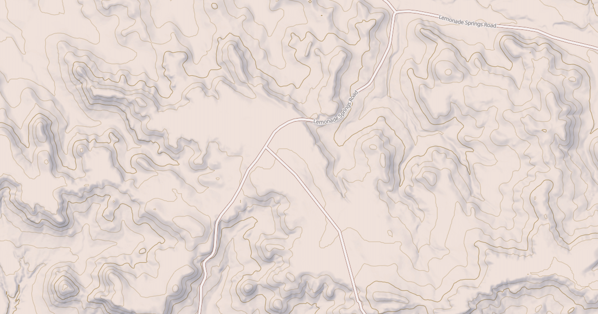 Map preview of LEMONADE ROAD