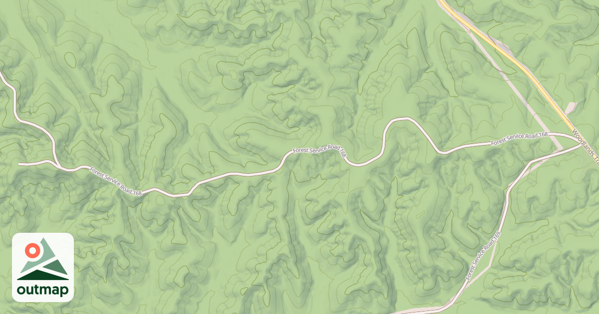 Map of EAGLE POINT ROAD