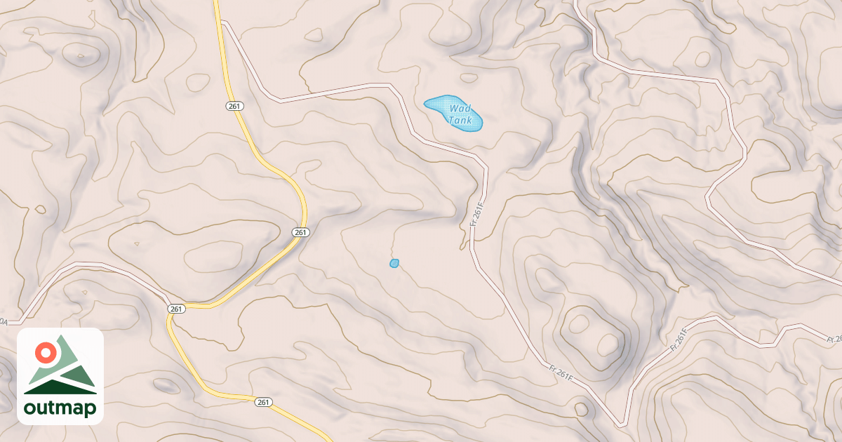 Map of USFS National Forest System Roads {063FD7E7-3D43-4F09-8BD2-297BCF0C0FC7}