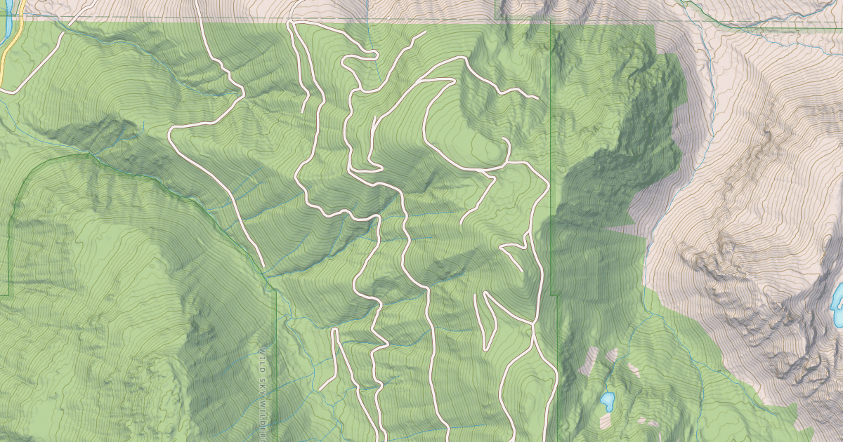 Map preview of HUC UPPER HARLAN