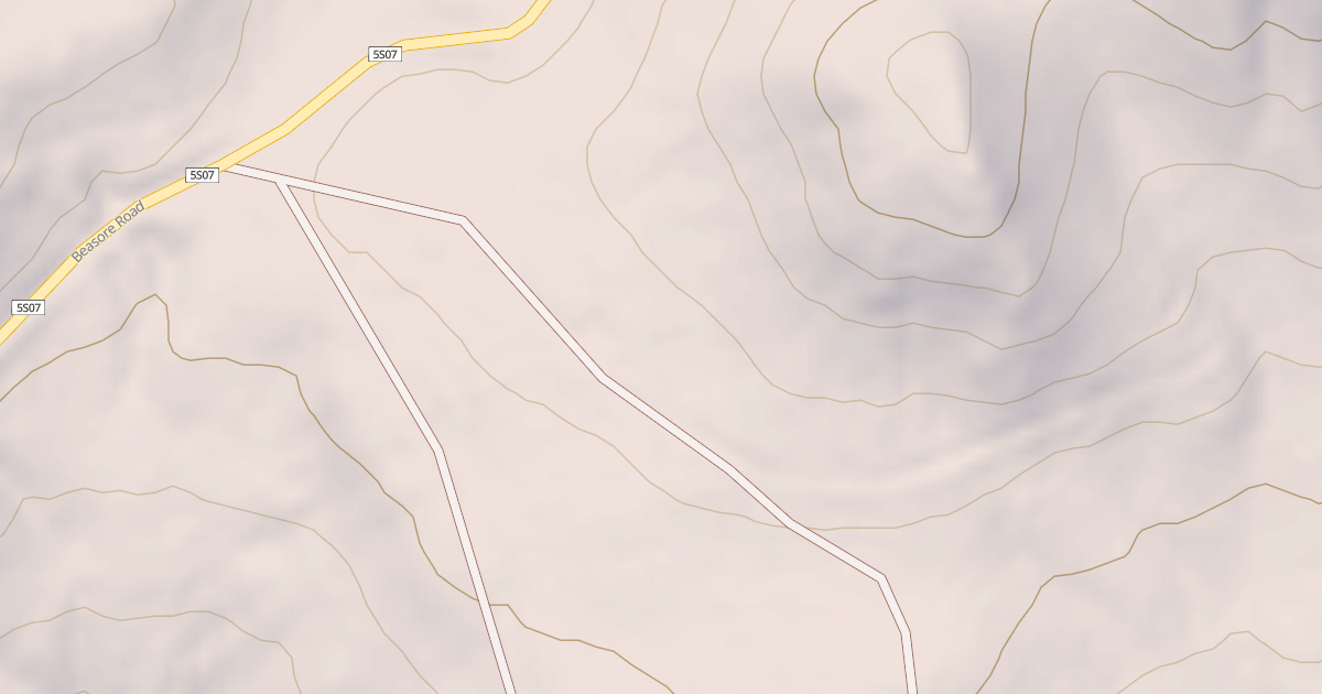 Map preview of BEASORE TA SPUR