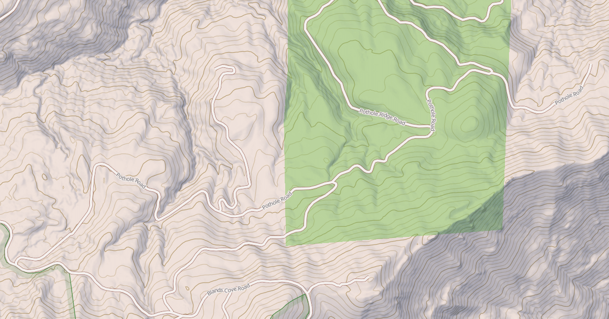Map preview of POTHOLE