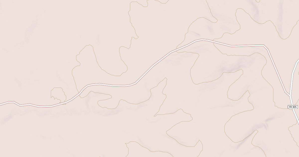 Map preview of USFS National Forest System Roads {8709AC20-6D55-440F-AFB6-BB73915F56C2}