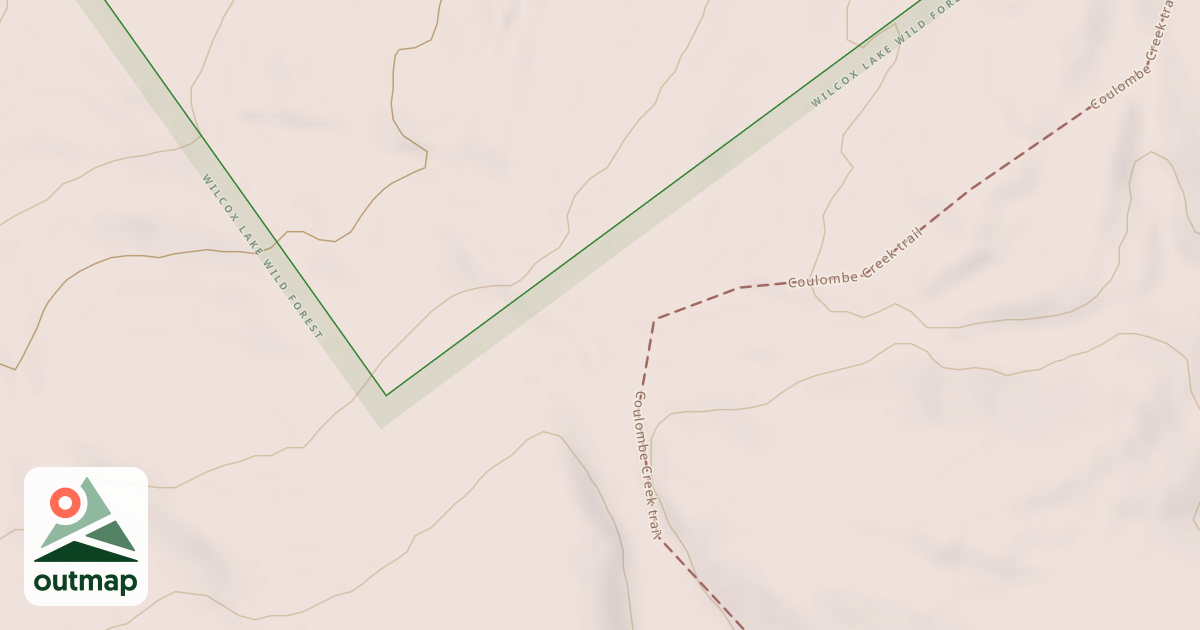Map of Dorr Road Connector Trail