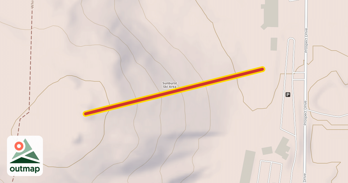 Map of Double Chair 2