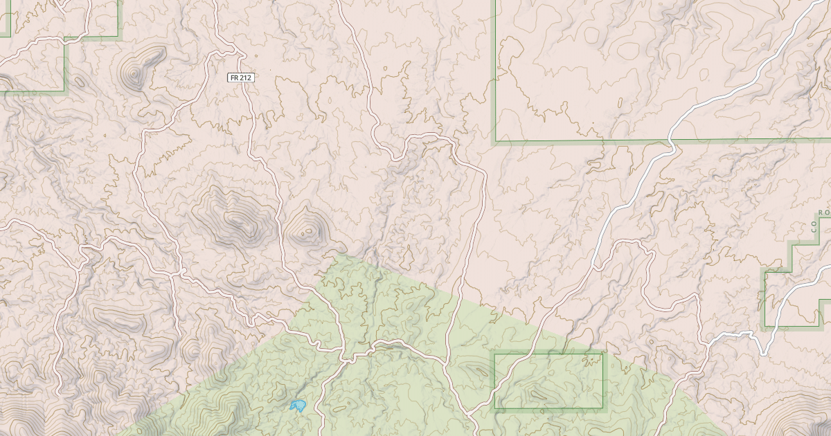 Map preview of CORNFIELD CANYON