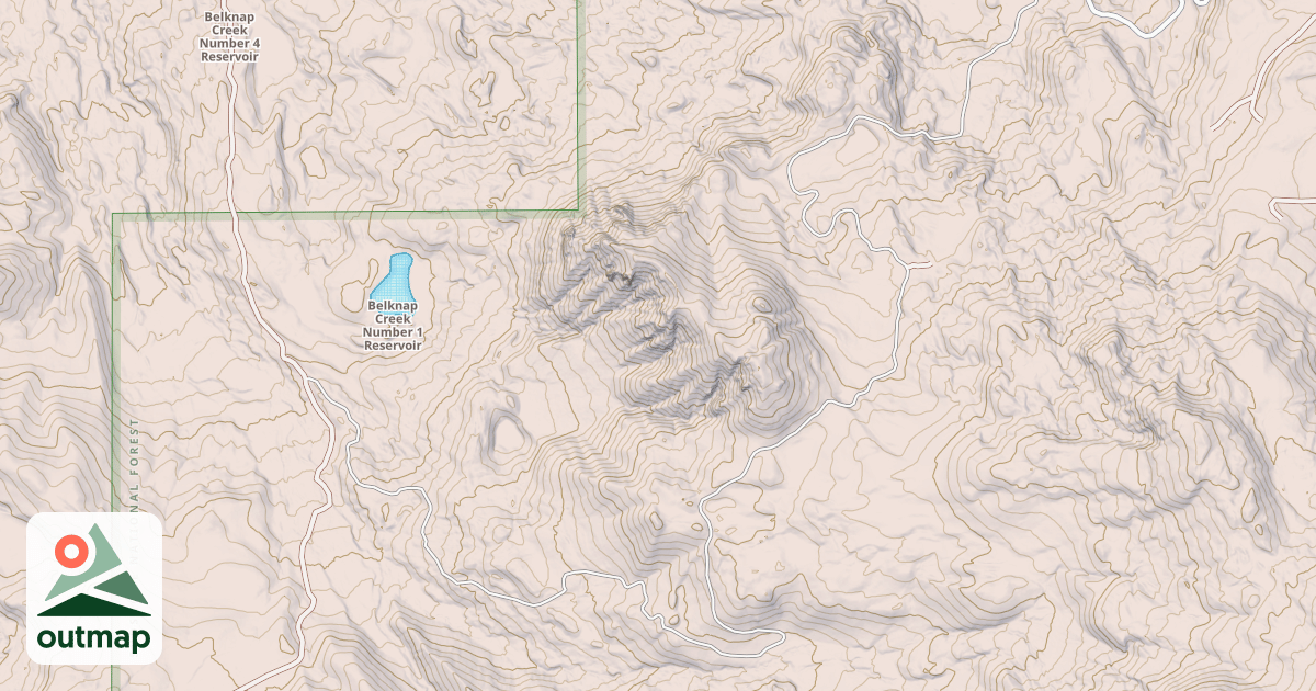 Map of BELKNAP ACCESS