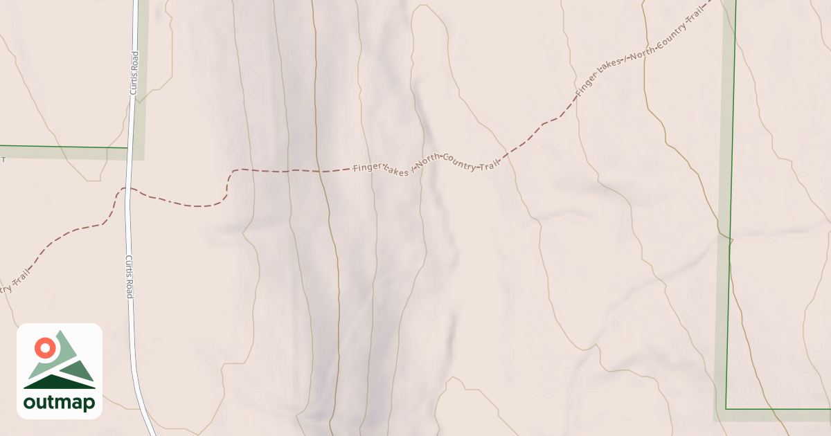Map of Snowmobile Trail