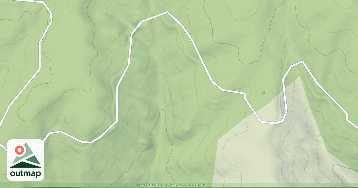 Map of (FDR) DORAN CREEK