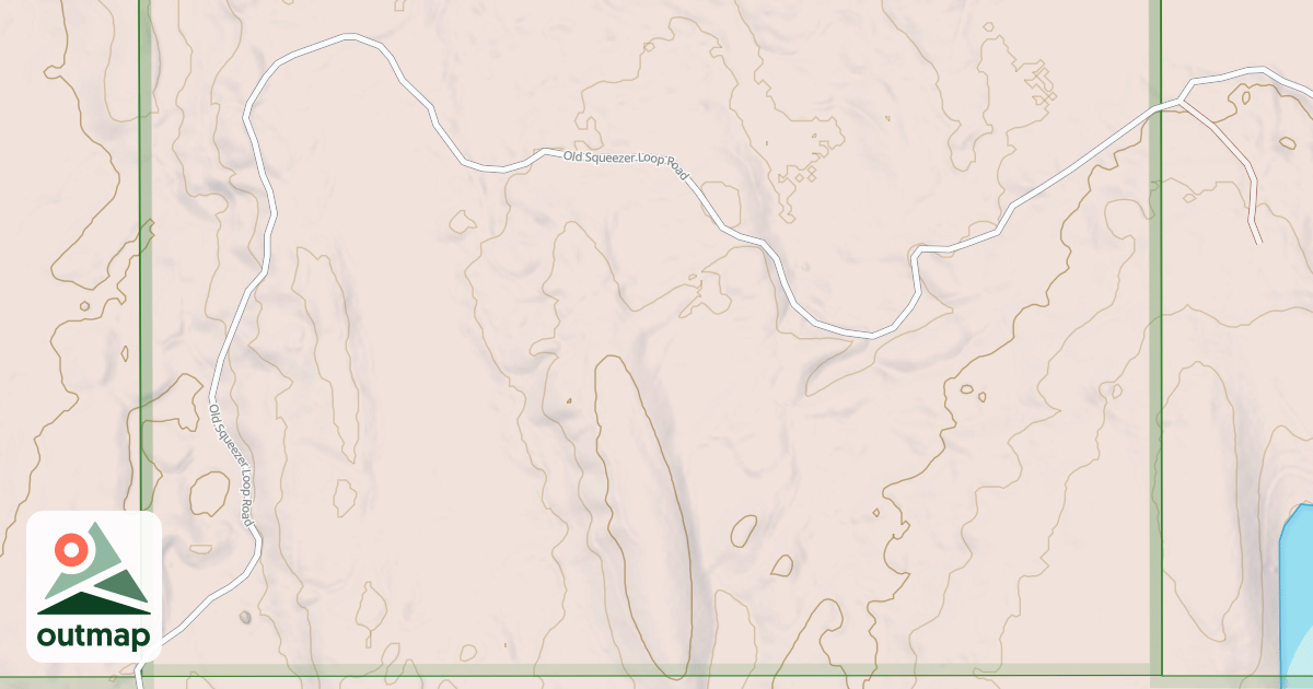 Map of OLD SQUEEZER LOOP