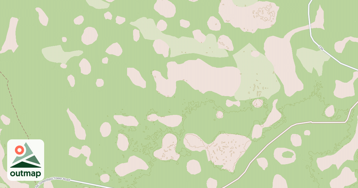 Map of USFS National Forest System Roads {C5725974-CBA3-4906-B9FE-568DA59389F6}